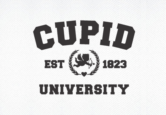 Cupid University SVG, Valentine Png